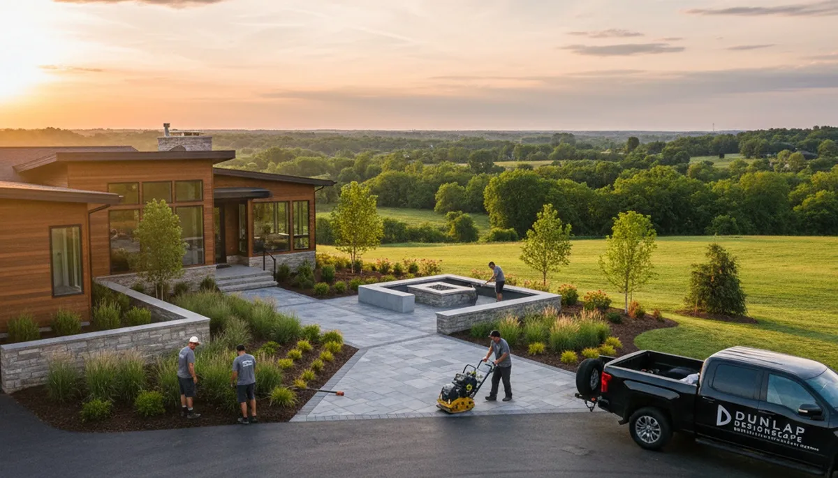 Landscaping service in Peoria, IL for lawn care and yard maintenance