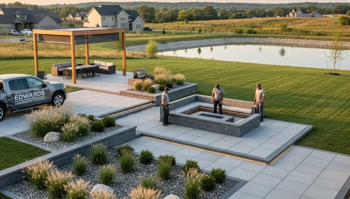 Landscaping services in Peoria, IL for residential and commercial lawns